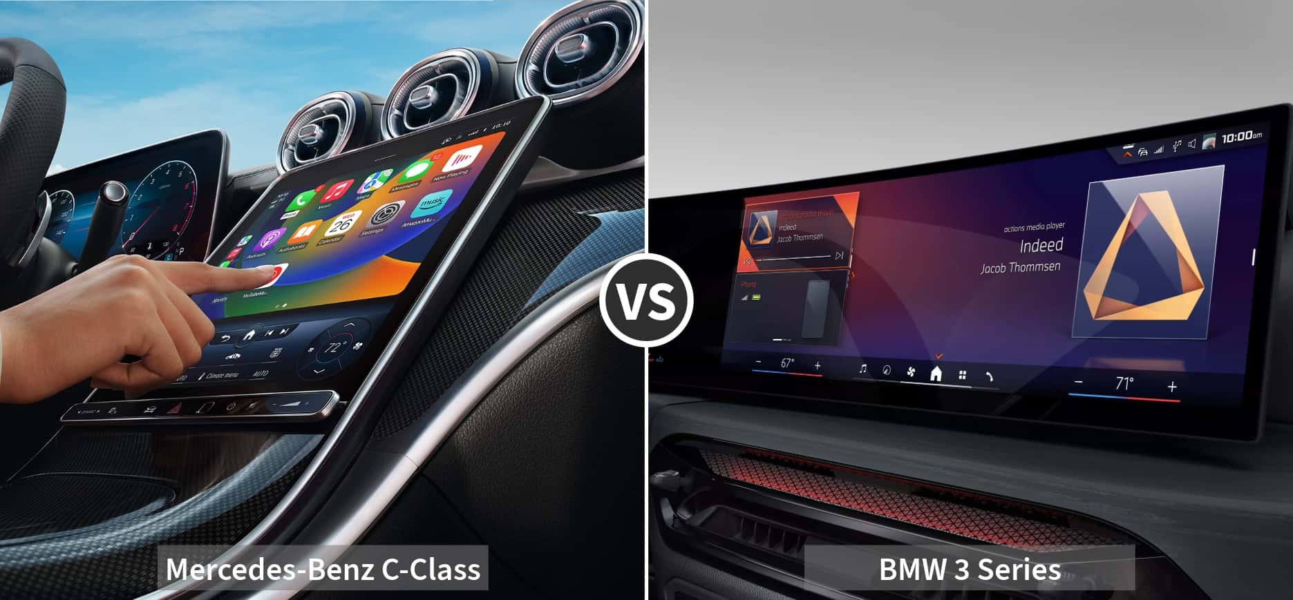 c class vs 3 series tech