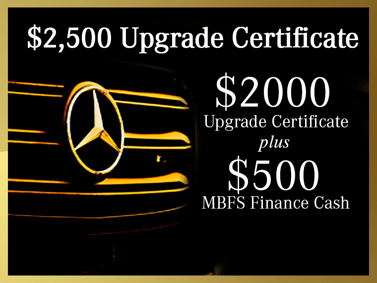 Mercedes-Benz</br>Upgrade Certificate 