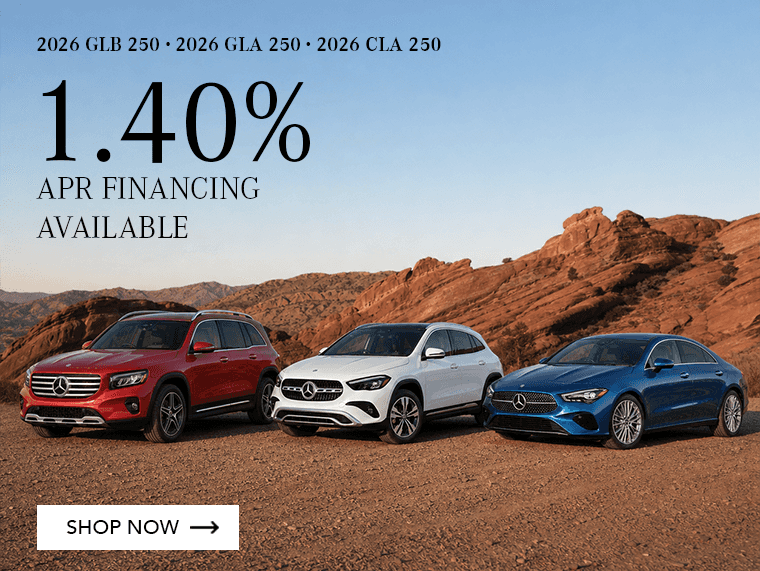 2026 Mercedes-Benz GLB 250, GLA 250, CLA 250