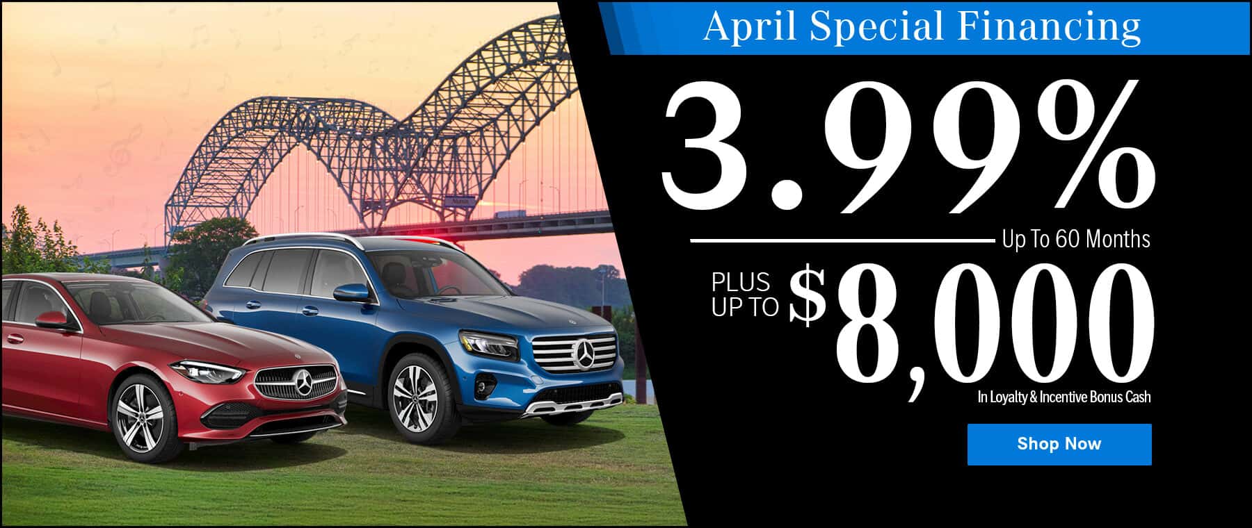 April Special Financing Promo