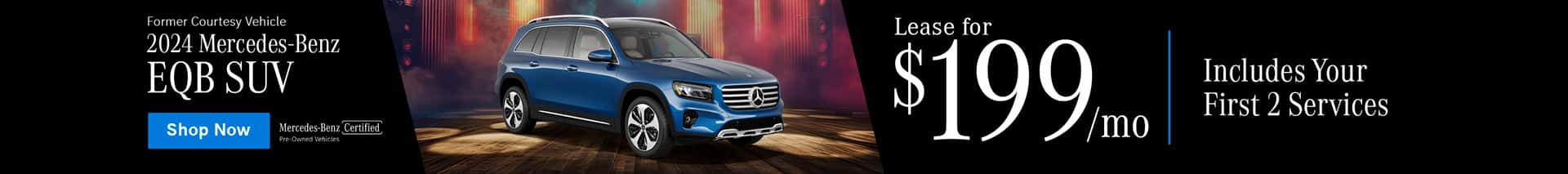 2024 Mercedes-Benz EQB Lease PROMO