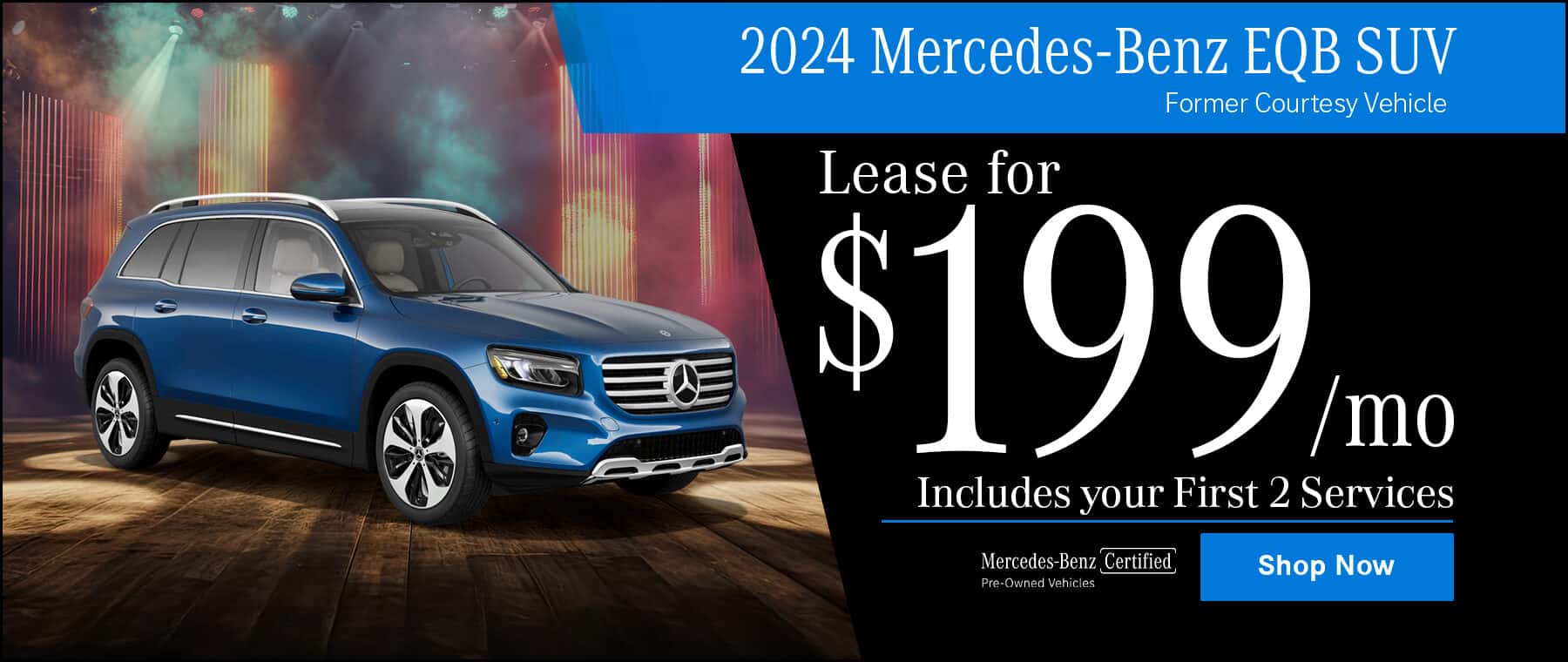 2024 Mercedes-Benz EQB Lease PROMO