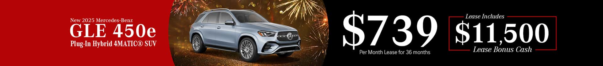 2025 GLE 450e Promo