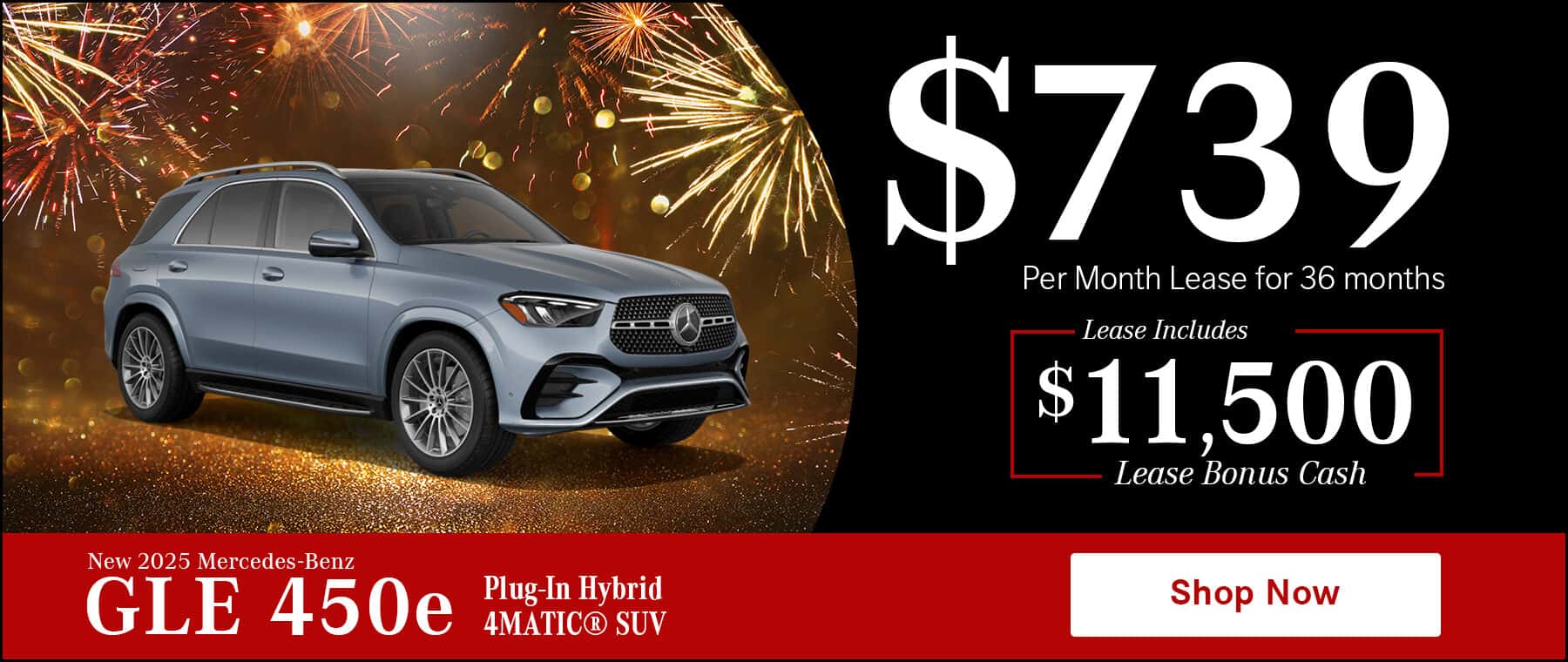 2025 GLE 450e Promo