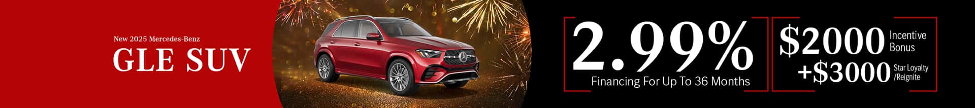 GLE SUV Promo