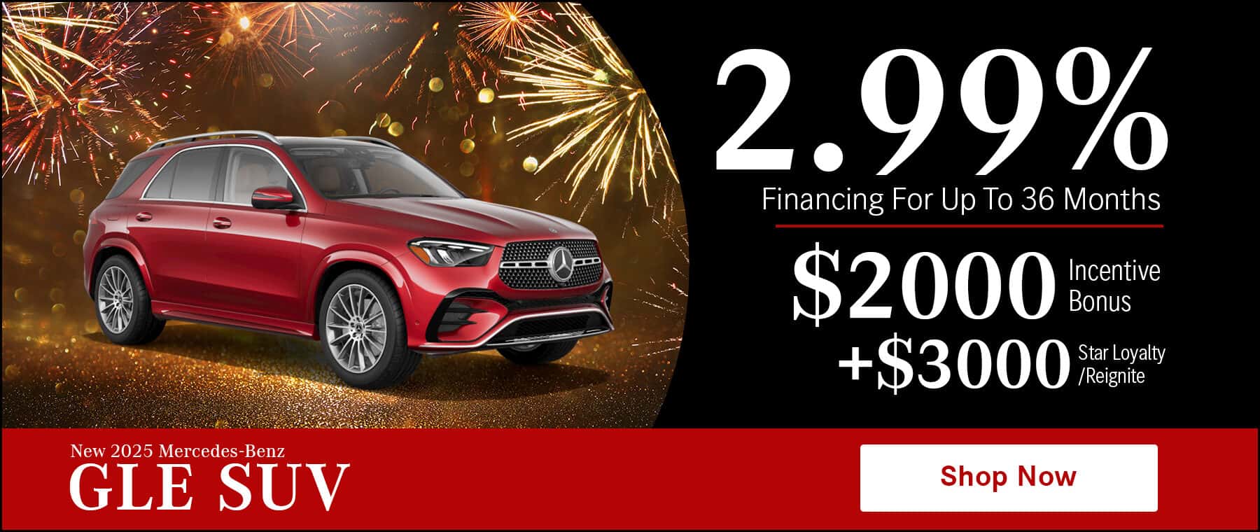 GLE SUV Promo
