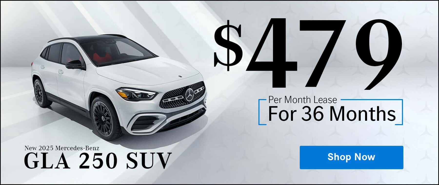 2025 Mercedes GLA Promo