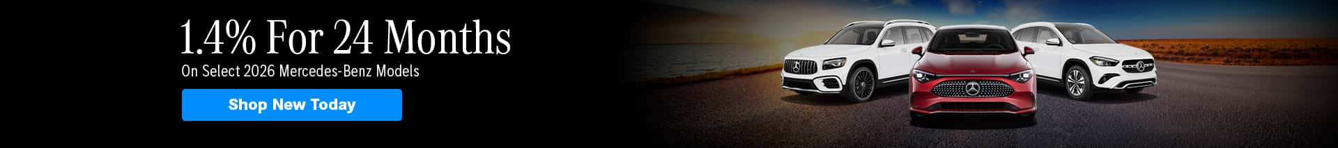 New Mercedes-Benz Financing Promo