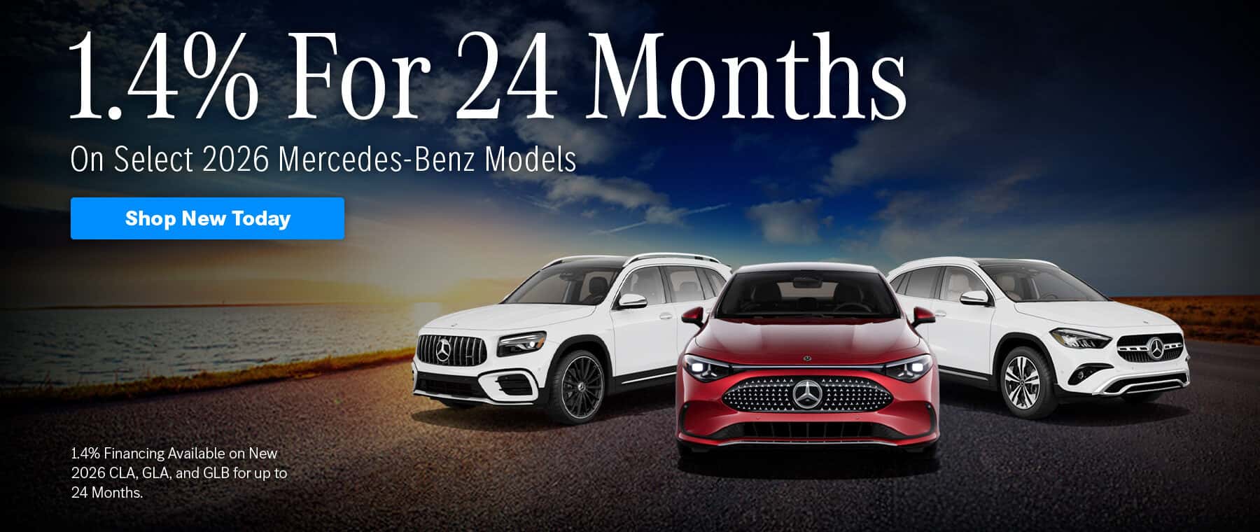 New Mercedes-Benz Financing Promo