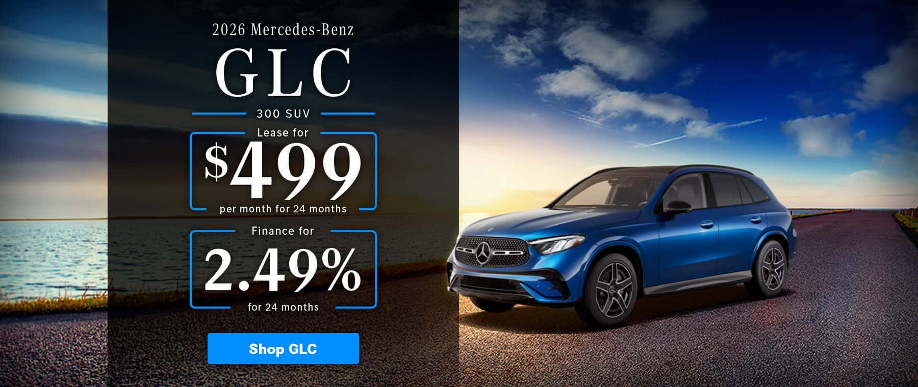 2026 Mercedes-Benz GLC SUV Promo