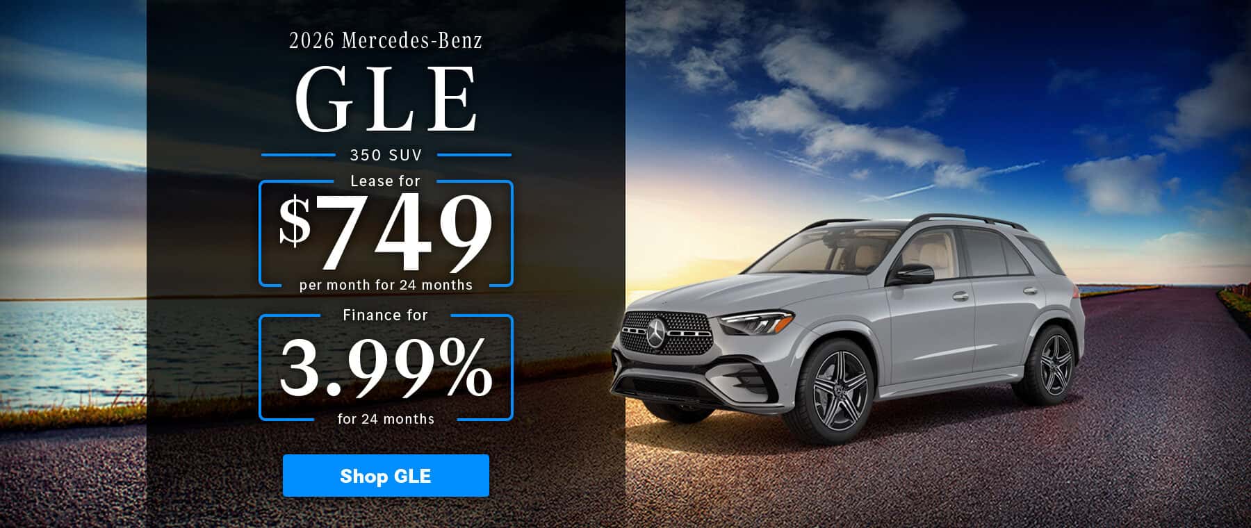 2026 Mercedes-Benz GLE SUV Promo