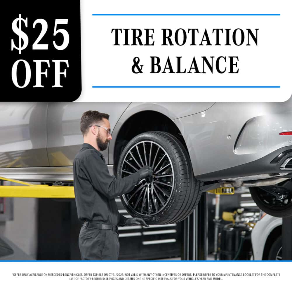 Tire Rotation & Balance Promo