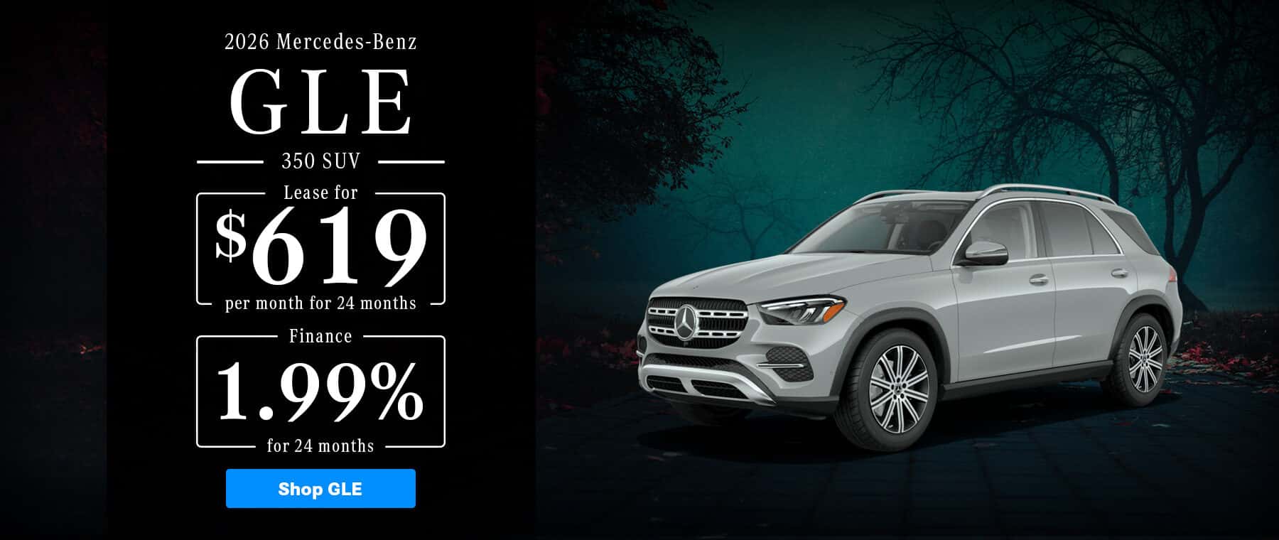 New Mercedes-benz GLE 350 promo