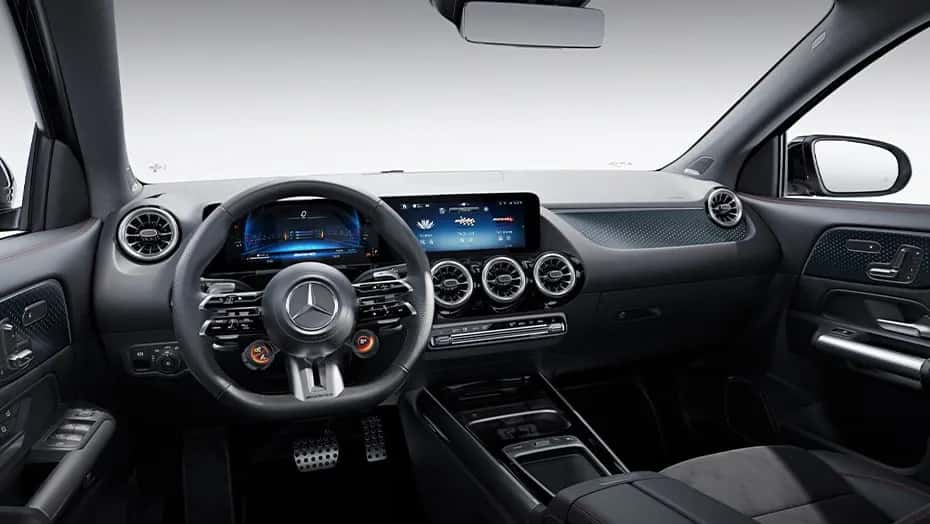 Infotainment system in the 2026 MB GLA SUV