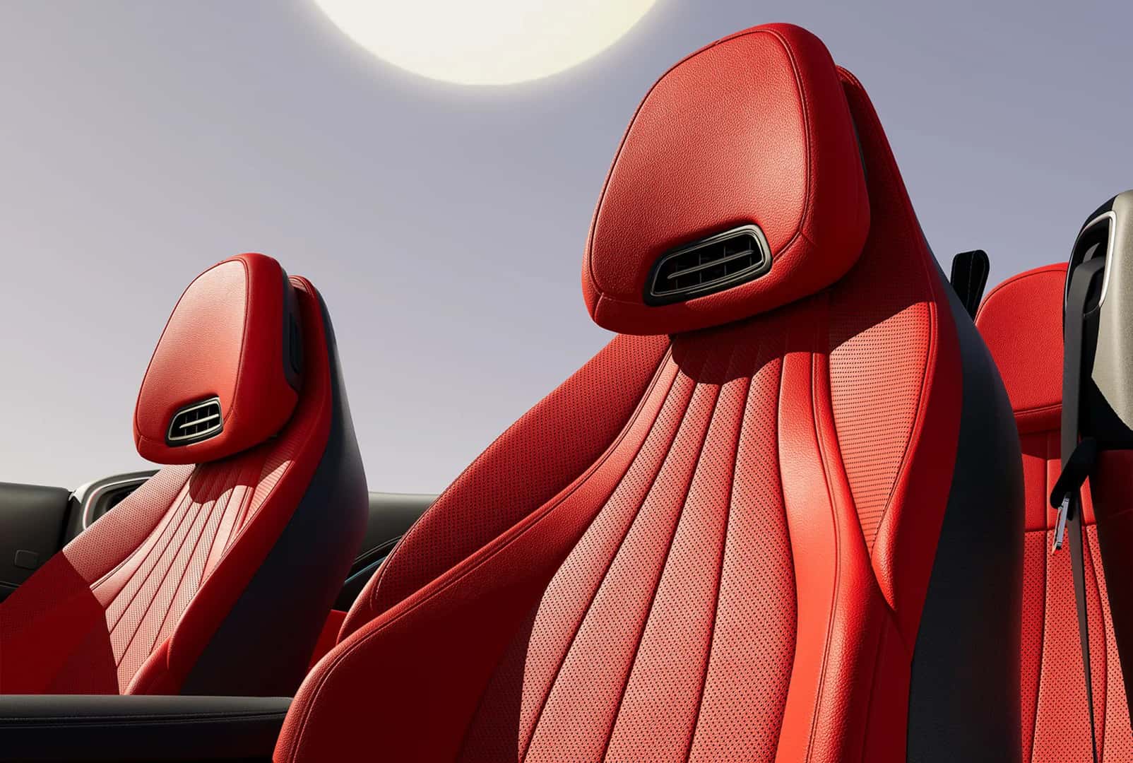 Interior in the 2026 CLE Cabriolet
