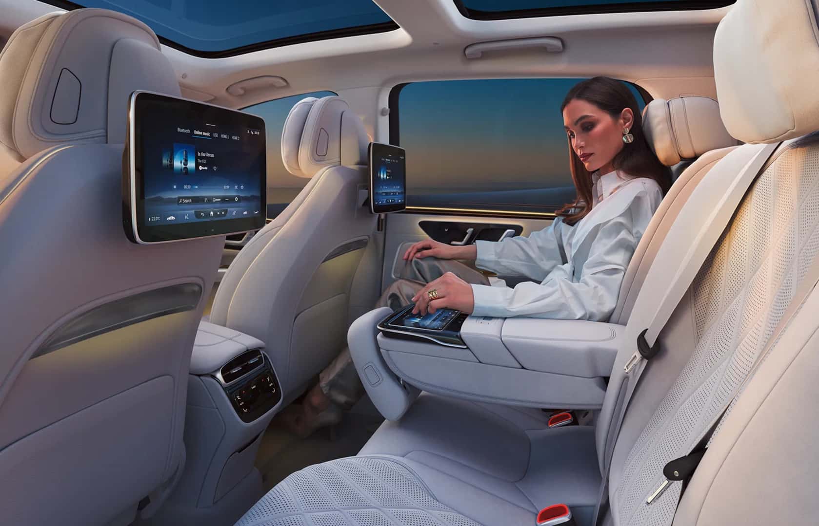 Interior of the 2026 GLC Coupe