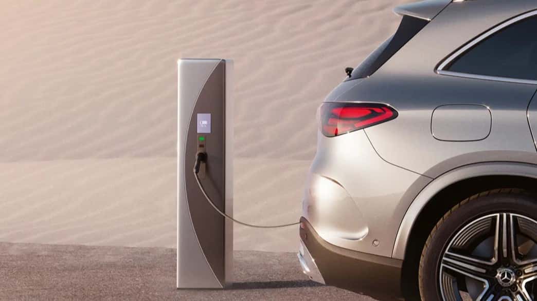 2026 glc hooked up to a charger