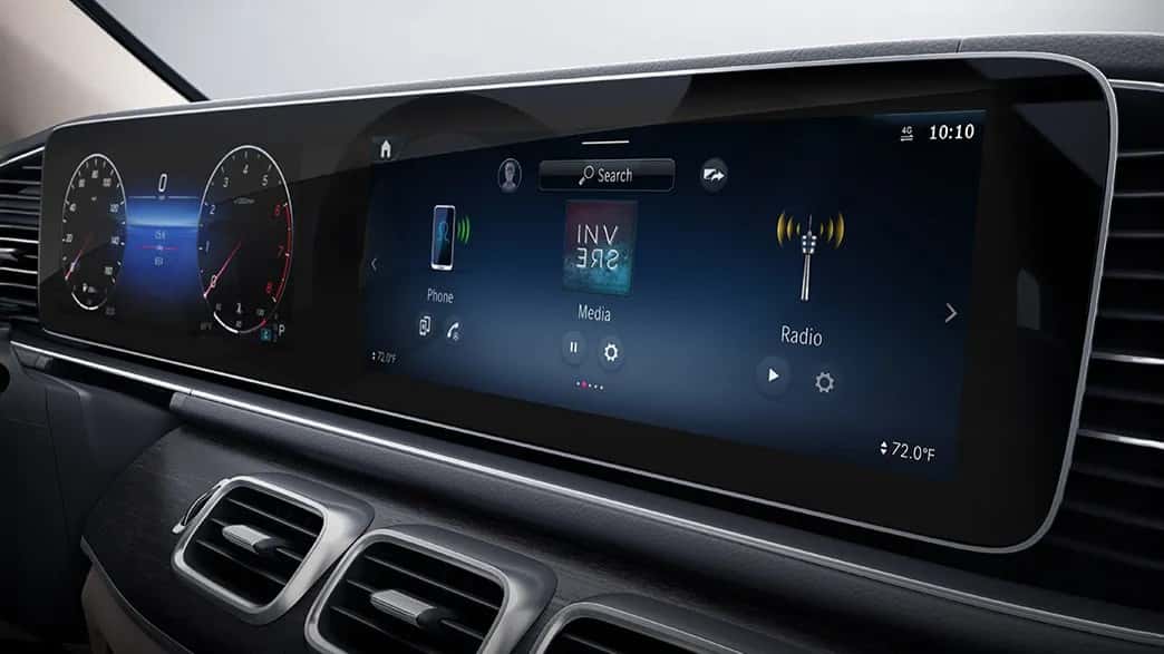 2026 MB GLS SUV Infotainment system