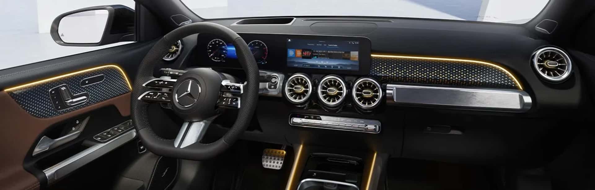 tech and infotainment system in the 2026 MB GLB SUV