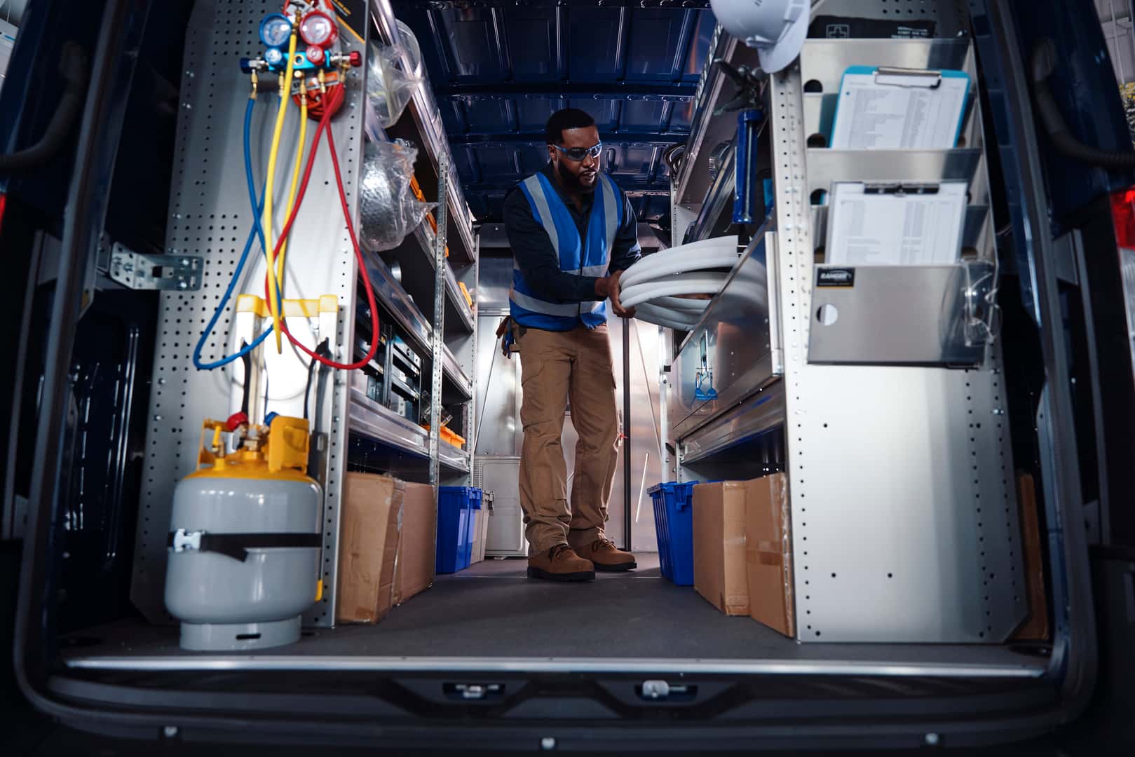 HVAC Van Upfitting