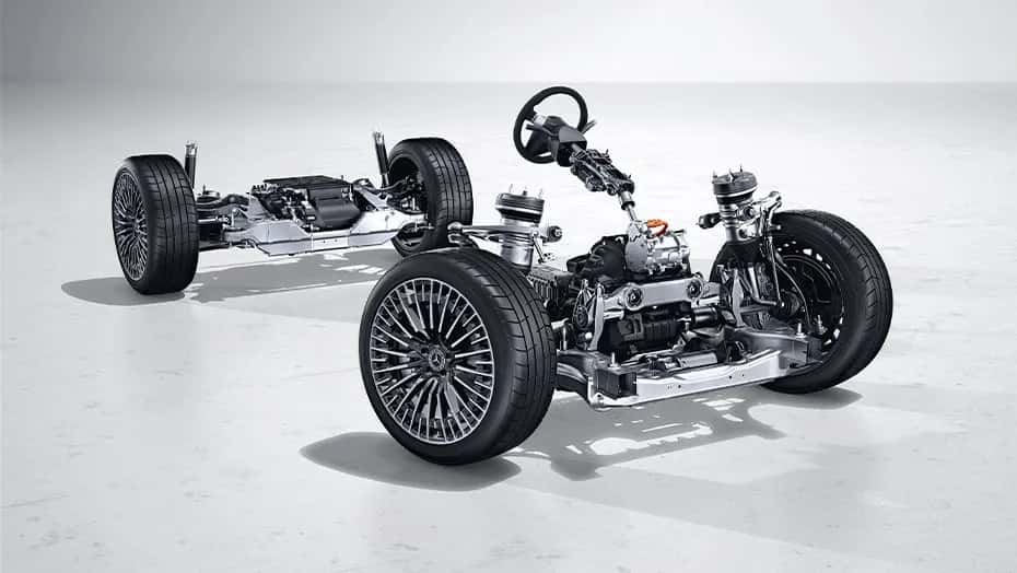 2026 Mercedes-Benz EQS Sedan Single-Motor Rear Axle Layout