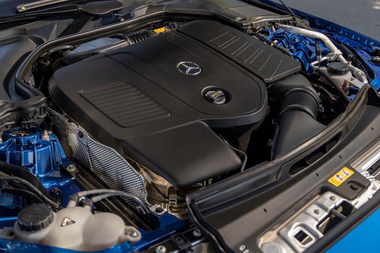2026 Mercedes-Benz C 300 2.0-liter turbocharged inline-4 mild-hybrid engine