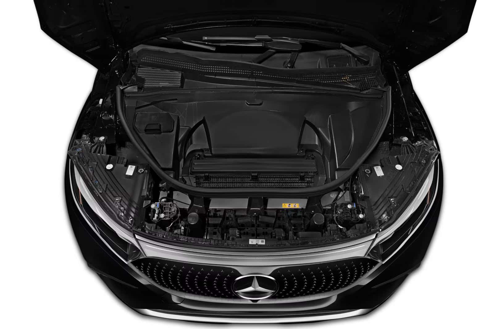 2026 Mercedes-Benz EQS SUV Underbody Battery and Electric Motor Layout