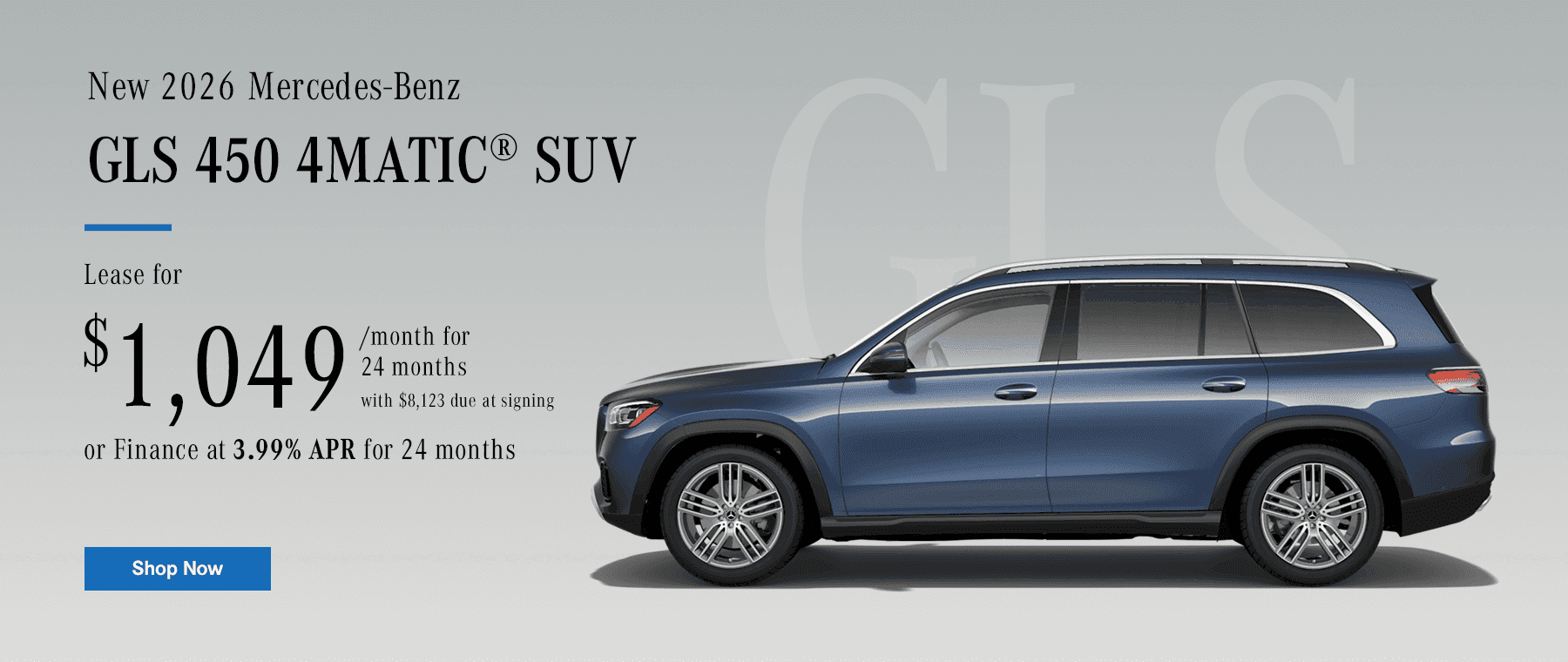 2026 Mercedes-Benz GLS 450 4MATIC® SUV