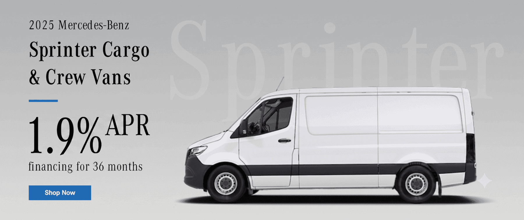 Sprinter Banner