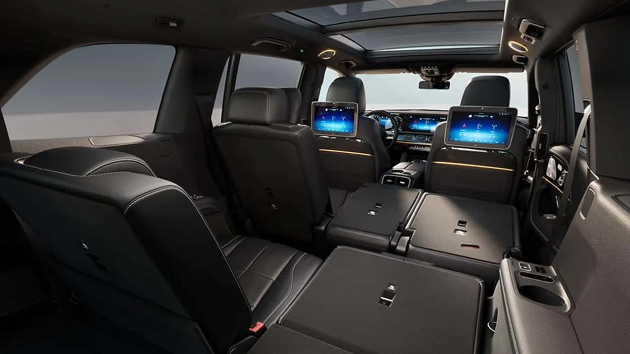 2026 Mercedes-Benz GLS interior and three-row seating