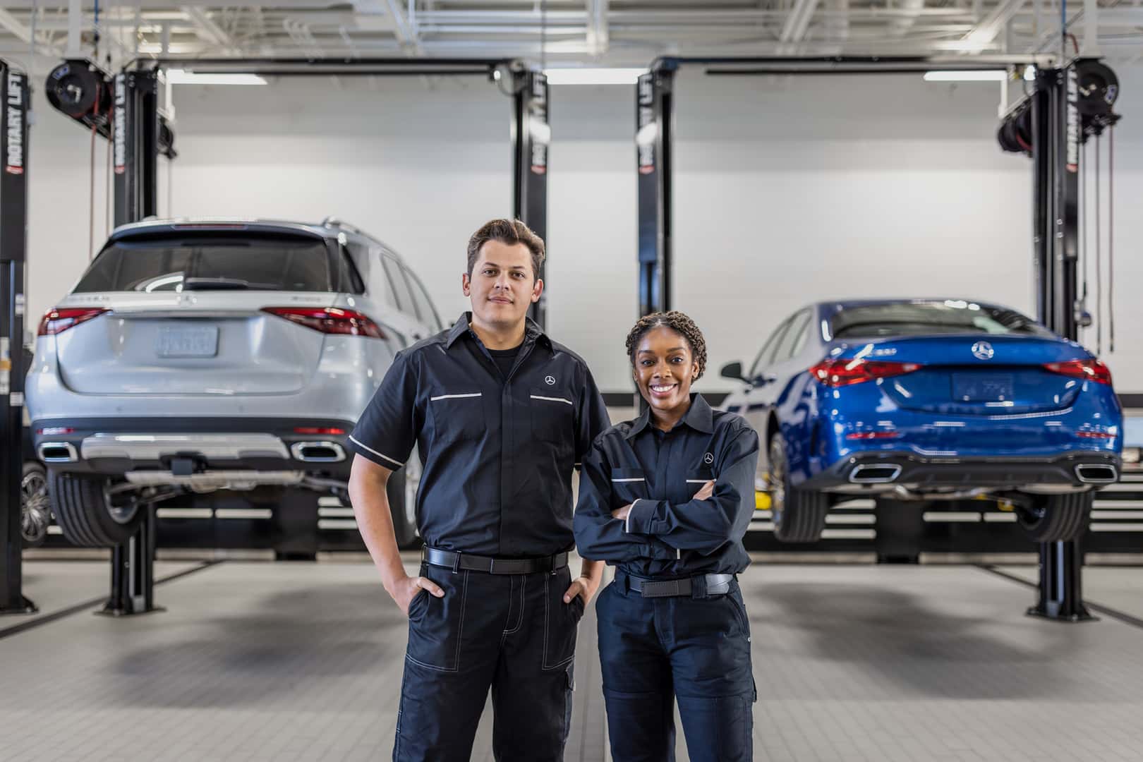 Mercedes-Benz suspension service in Glendale, Wisconsin
