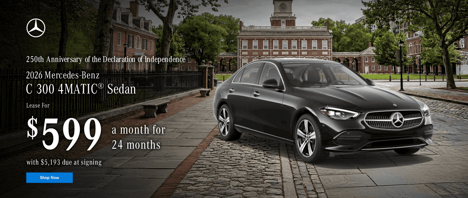 2026 Mercedes-Benz C 300 4MATIC® Sedan
