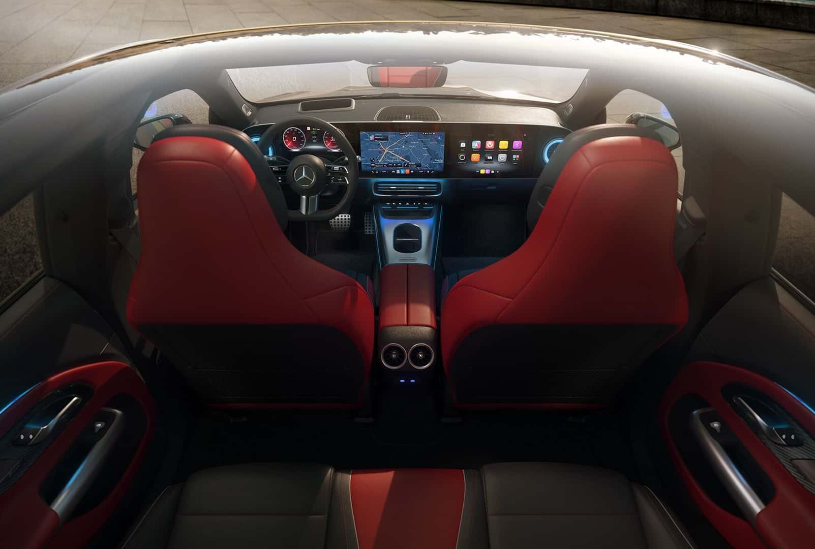 2027 Mercedes-Benz CLA Sedan interior seating and cargo space