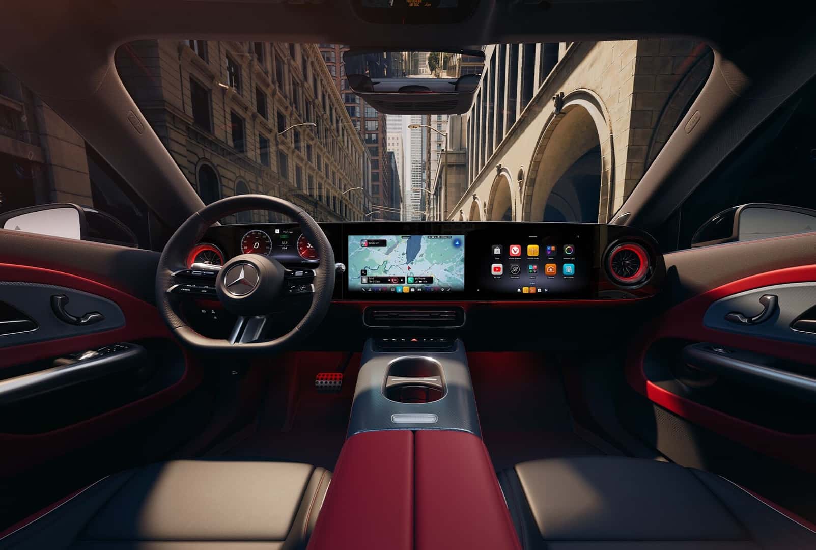 2027 Mercedes-Benz CLA Sedan MBUX technology and infotainment
