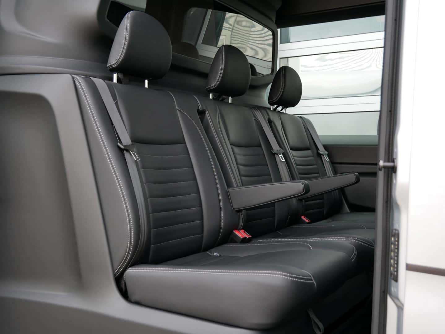 Mercedes-Benz Sprinter Crew Van with passenger seating and cargo space