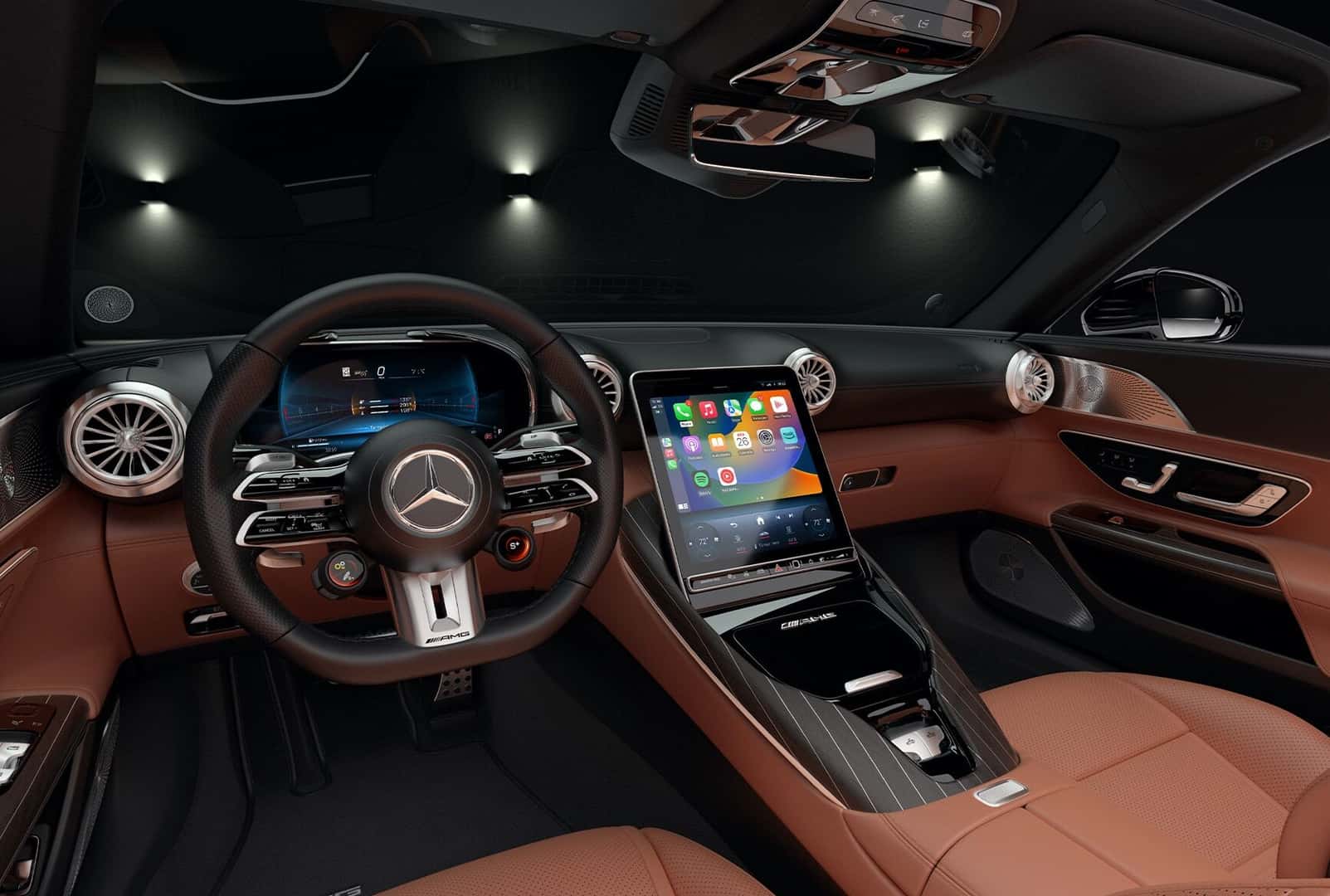 2027 Mercedes-AMG SL Roadster MBUX technology