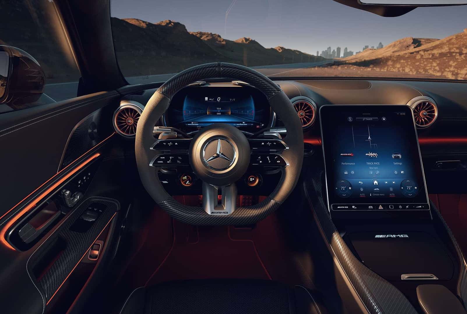 2027 Mercedes-AMG GT MBUX technology