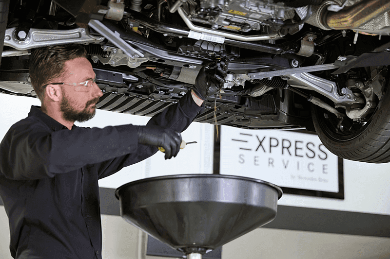 Mercedes-Benz CLA Service A maintenance