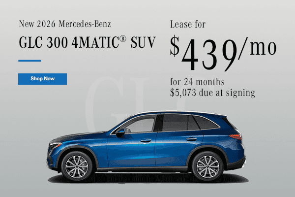 2026 Mercedes Benz GLC 300 4MATIC® SUV