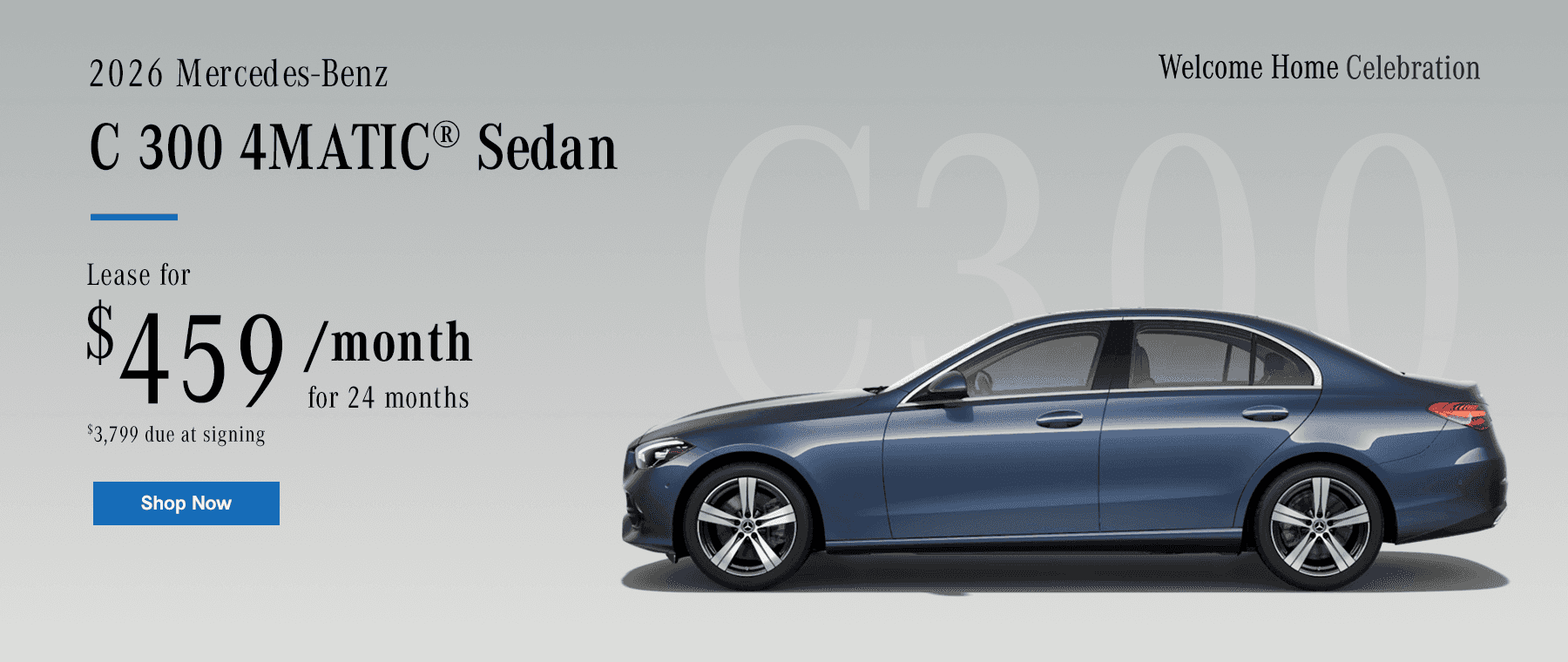 2026 Mercedes-Benz C 300 4MATIC® Sedan