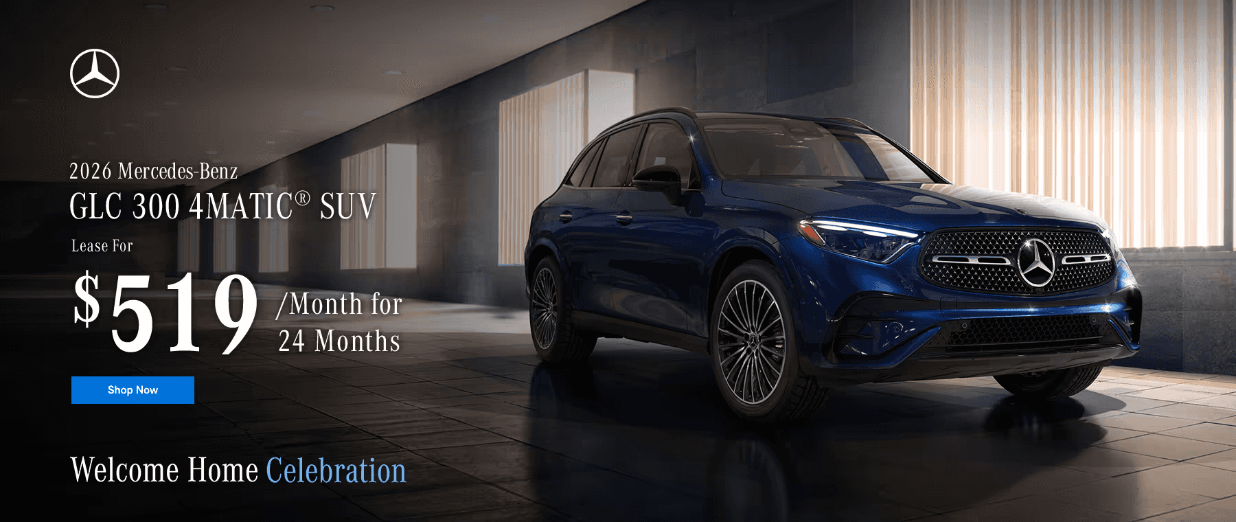 Welcome Home Event July 2026 GLC 300 Lease Special Mercedes-Benz of Novi