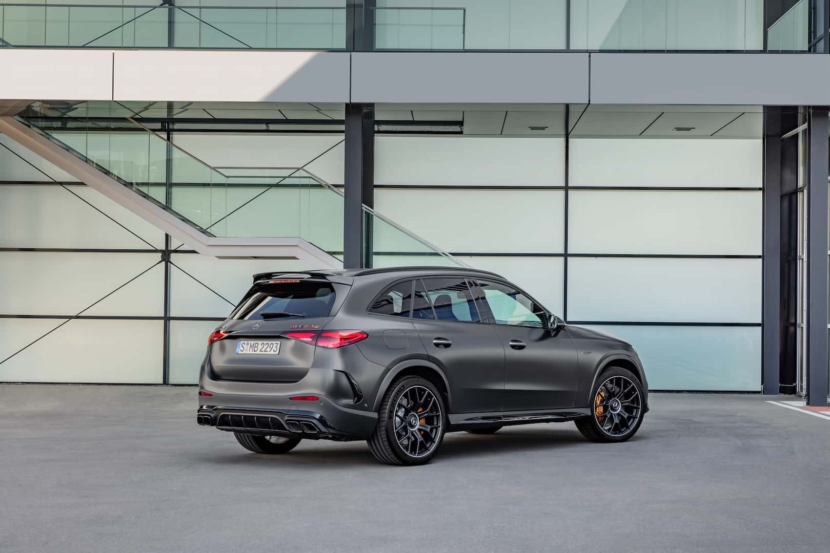 Mercedes-AMG GLC 63 S E PERFORMANCE SUV Rear View