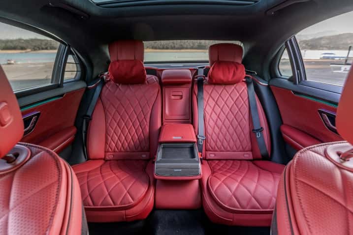 2025 Mercedes-Benz S 580e Rear Seats