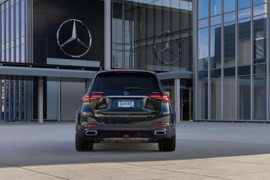 New Mercedes-Benz GLE Rear View