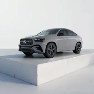 2026 Mercedes-Benz GLE Coupe in a Showroom