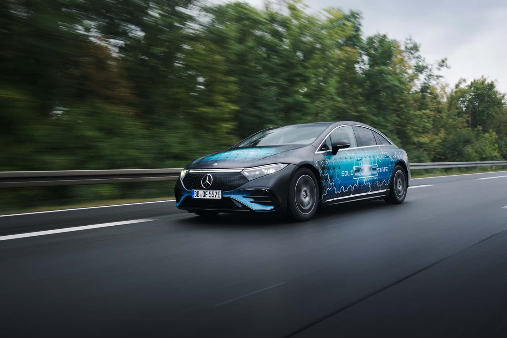 Mercedes Benz EQS EV road test