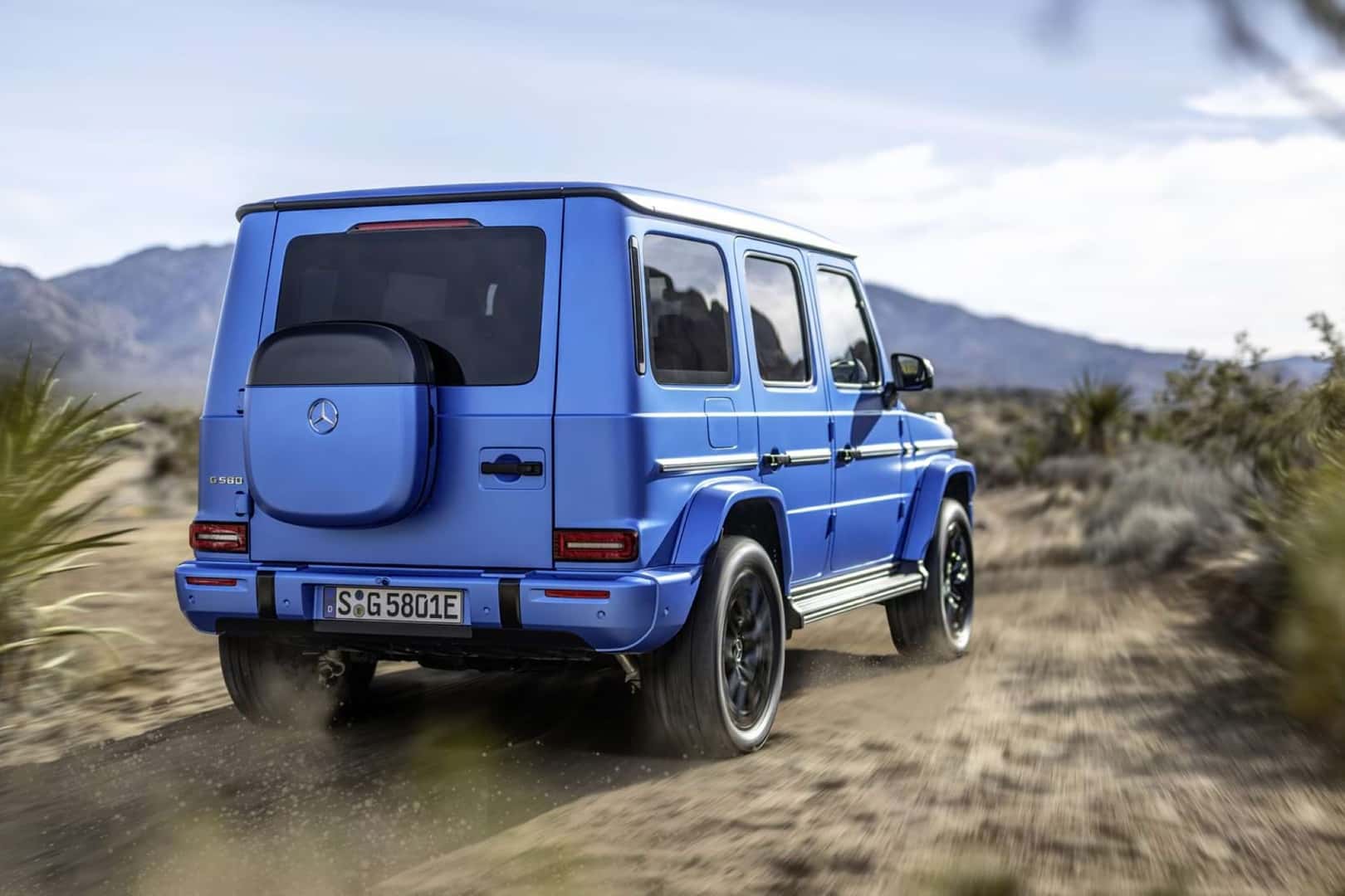 2026 Mercedes-Benz G 580 with EQ Technology Rear End View