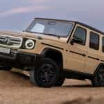 2026 Mercedes-Benz G 580 EQ Tech Front and Passenger Side Profile