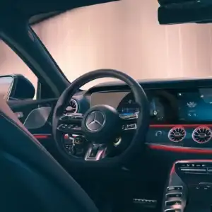 2026 Mercedes Benz AMG GT 4-Door Coupe Cockpit View