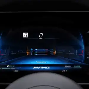 2026 Mercedes Benz AMG GT 4-Door Coupe Digital Instrument Cluster